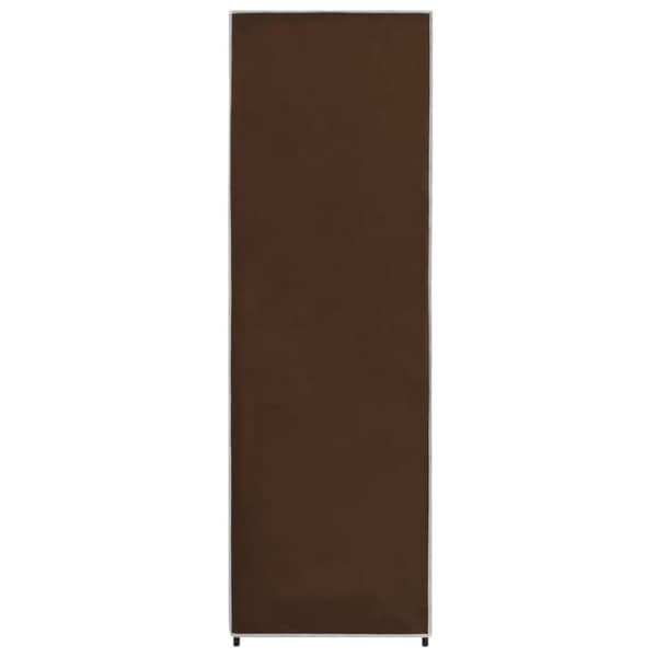vidaXL klædeskab 87 x 49 x 159 cm stof brun