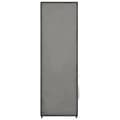 Miniatyrbilde 6 av 9: vidaXL Garderobe grå 87x49x159 cm stoff