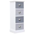 Miniatyrbilde 1 av 8: vidaXL Sideskap 35x30x90 cm keisertre
