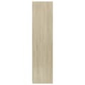 Miniatyrbilde 6 av 9: vidaXL Garderobe sonoma eik 50x50x200 cm sponplate