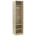 Miniatyrbilde 1 av 9: vidaXL Garderobe sonoma eik 50x50x200 cm sponplate