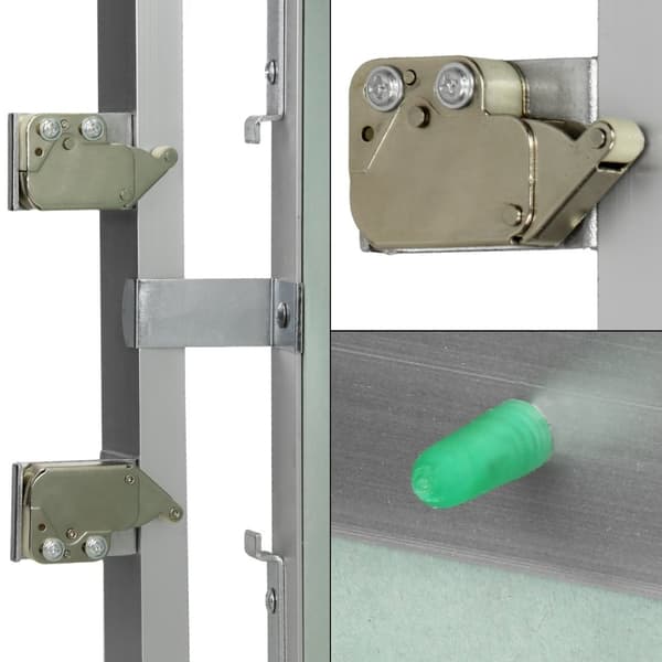 ECD Germany revision klap inspektion dør gipsplade indsats 400x400mm gipsplade 12,5 mm aluminiumsramme revision vedligeholdelse dør vedligeholdelse