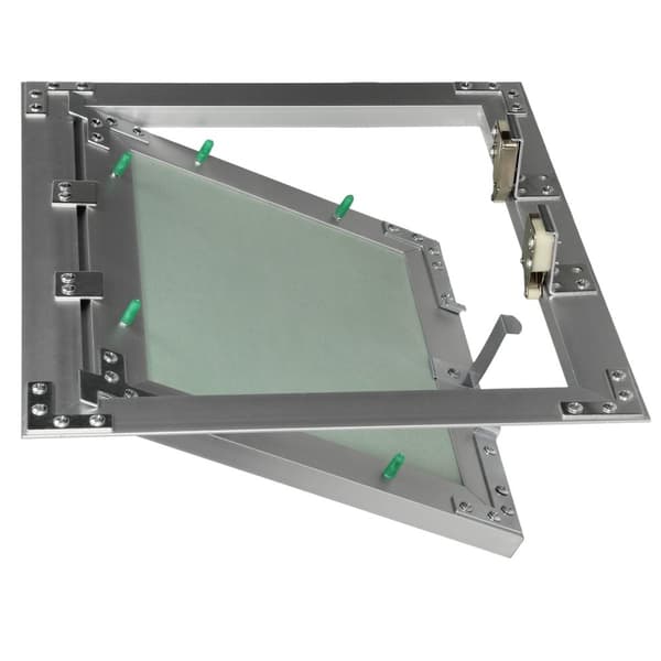 ECD Germany revisionslucka revisionsdörr gipsskivainsats 250x300mm gipsskiva 12,5 mm aluminiumram revisionsunderhåll dörrunderhållslucka underhåll