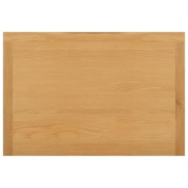 vidaXL klædeskab 76x52x105 cm massivt egetræ