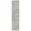 Pikkukuva 5 / 9: vidaXL Vaatekaappi vetolaatikoilla betoninharmaa 50x50x200cm lastulevy