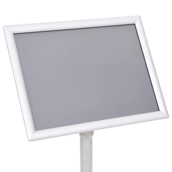 vidaXL Plakatstativ A4 sølv aluminiumslegering