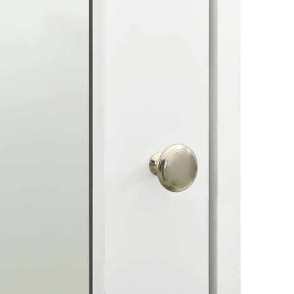 vidaXL Kylpyhuoneen peilikaappi valkoinen 66x17x63 cm MDF