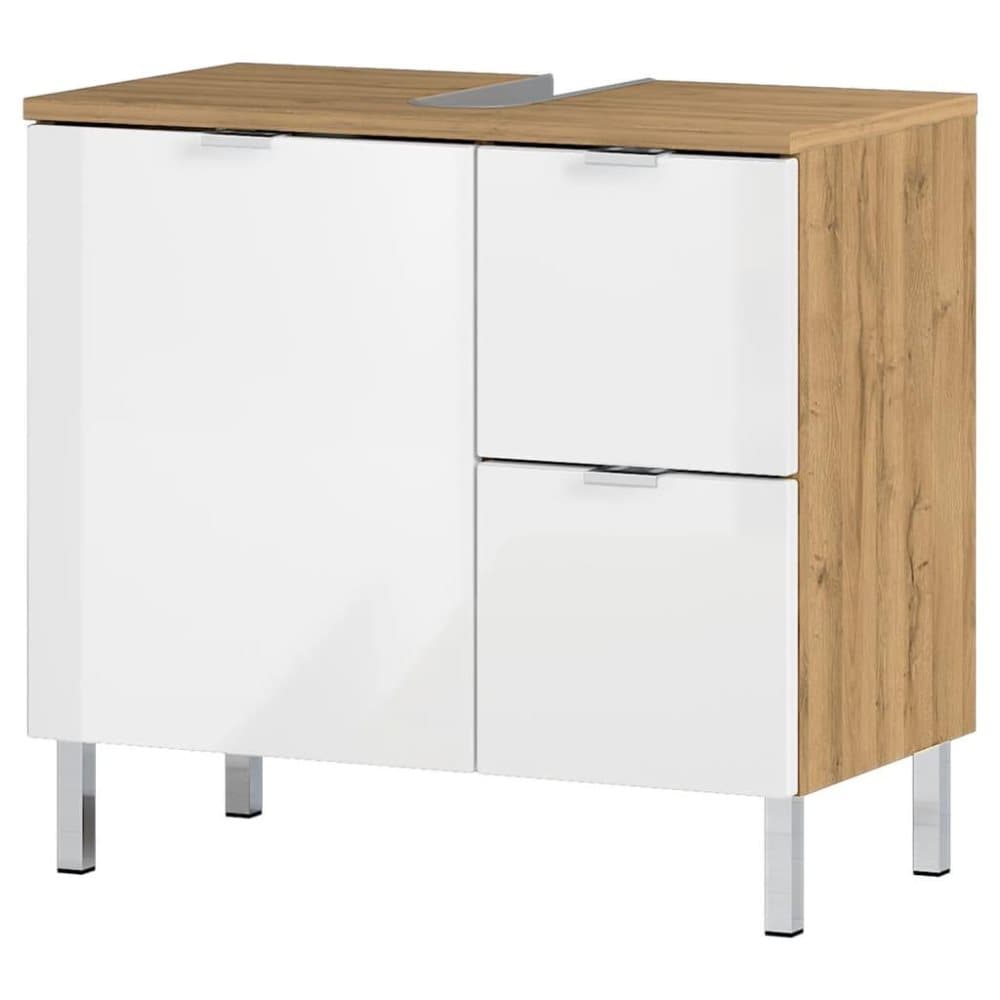 Germania Tvättställsskåp GW-Mauresa 60x34x56 cm vit och grandsonek