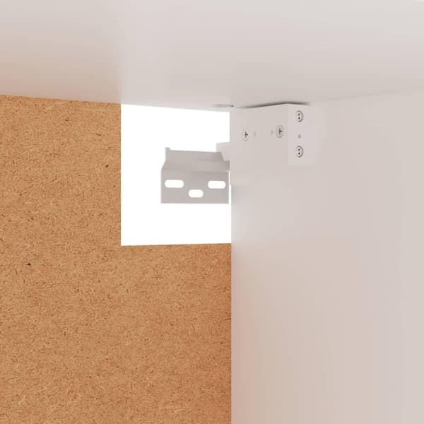 vidaXL garderobe 100x32,5x35 cm spånplade hvid