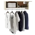 Miniatyrbillede 3 af 10: vidaXL garderobe 100x32,5x35 cm spånplade sonoma-eg