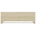Miniatyrbillede 4 af 10: vidaXL garderobe 100x32,5x35 cm spånplade sonoma-eg