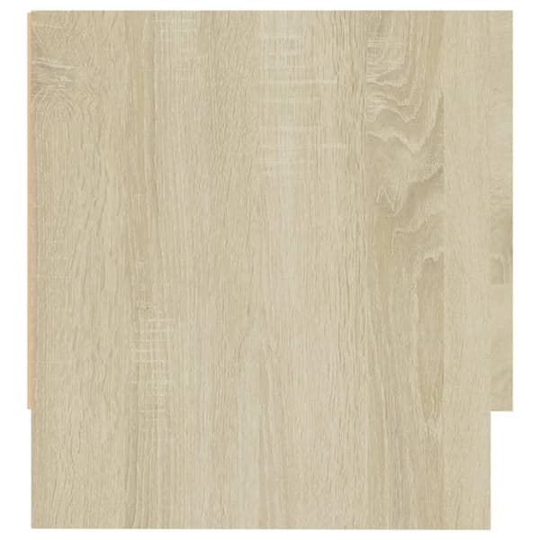 vidaXL garderobe 100x32,5x35 cm spånplade sonoma-eg