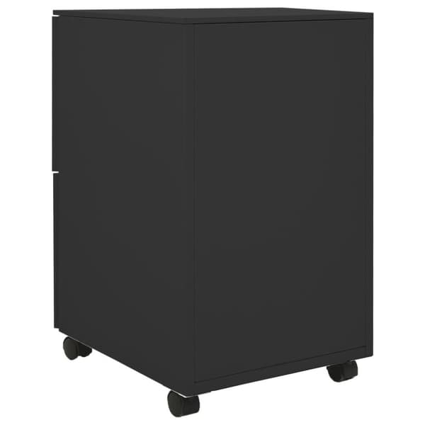 vidaXL mobilt arkivskab 39x45x67 cm stål antracitgrå