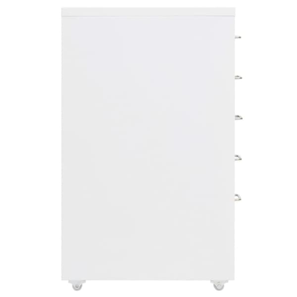 vidaXL Hurts vit 28x41x69 cm metall