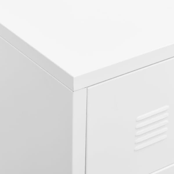 vidaXL industriel kommode 78x40x93 cm metal hvid