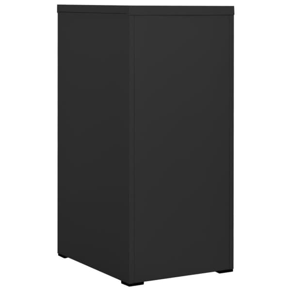 vidaXL arkivskab 46x62x102,5 cm stål antracitgrå