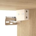 Miniatyrbilde 8 av 11: vidaXL Skoskap sonoma eik 2 stk 52,5x30x50 cm