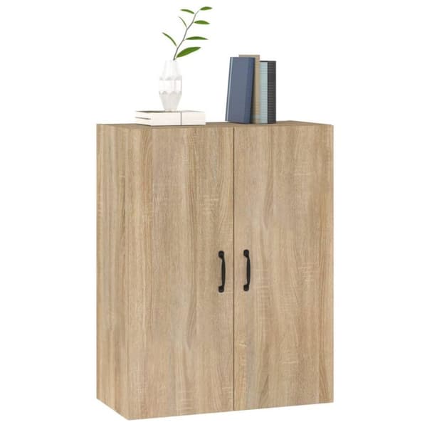 vidaXL Väggskåp sonoma-ek 69,5x34x90 cm konstruerat trä