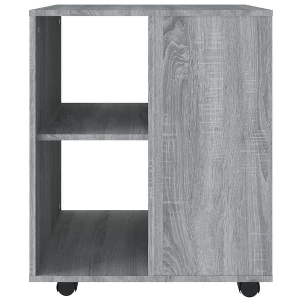 vidaXL Rulleskap grå sonoma 60x53x72 cm konstruert tre