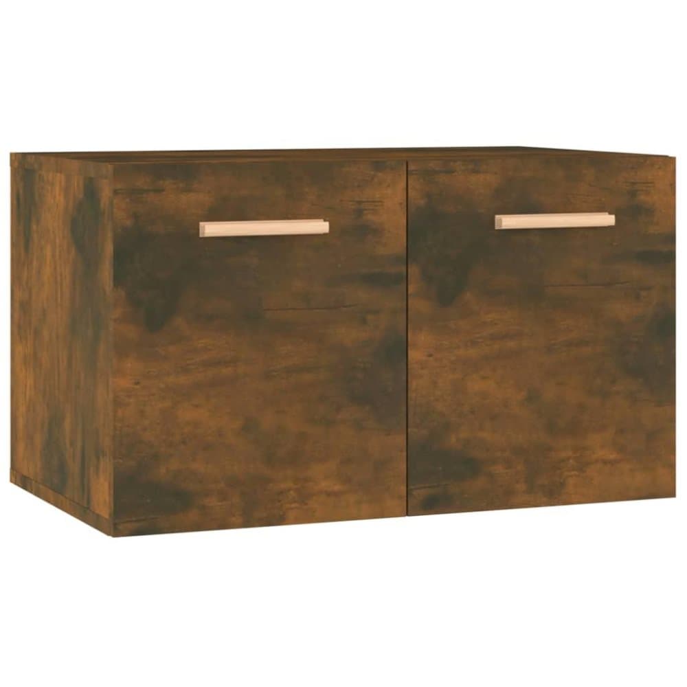 vidaXL Väggskåp rökfärgad ek 60x36,5x35 cm konstruerat trä