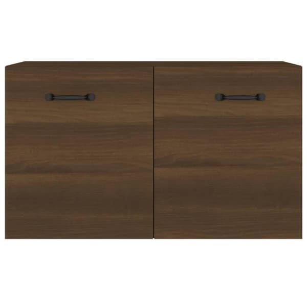 vidaXL Veggskap brun eik 60x36,5x35 cm konstruert tre