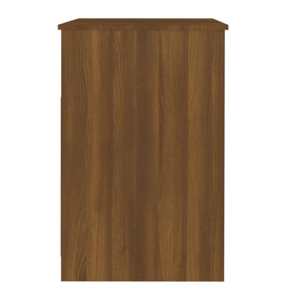 vidaXL Laatikosto ruskea tammi 40x50x76 cm tekninen puu