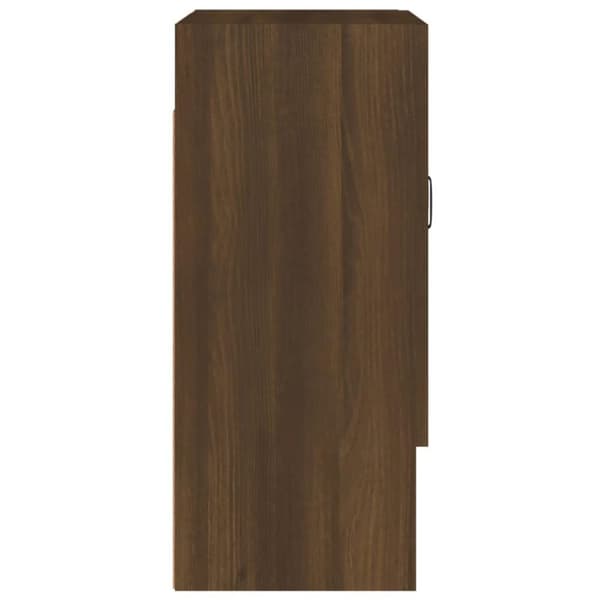 vidaXL Seinäkaappi ruskea tammi 60x31x70 cm tekninen puu