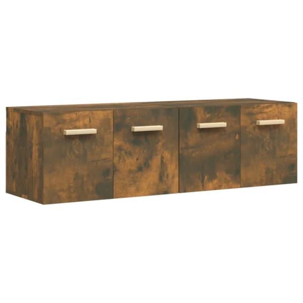 vidaXL vægskabe 2 stk. 60x36,5x35 cm konstrueret træ sonoma-eg