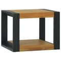 Miniatyrbild 1 av 6: vidaXL Väggmonterat badrumsskåp 45x45x35 cm massiv teak