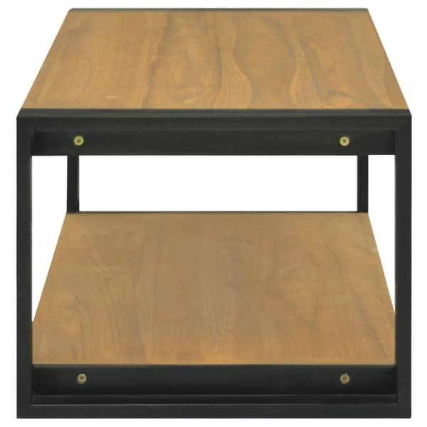 vidaXL Badrumsskåp 120x45x35 cm massiv teak