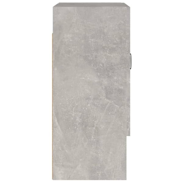 vidaXL Veggskap betonggrå 60x31x70 cm konstruert tre