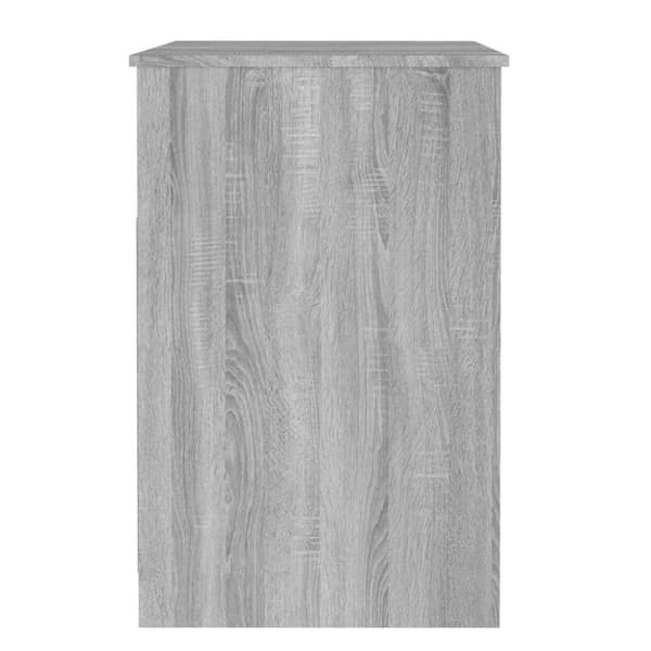 vidaXL Kommode grå sonoma 40x50x76 cm konstruert tre