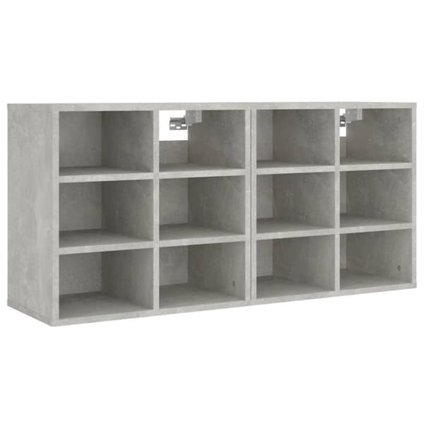 vidaXL skoreoler 2 stk. 52,5x30x50 cm betongrå