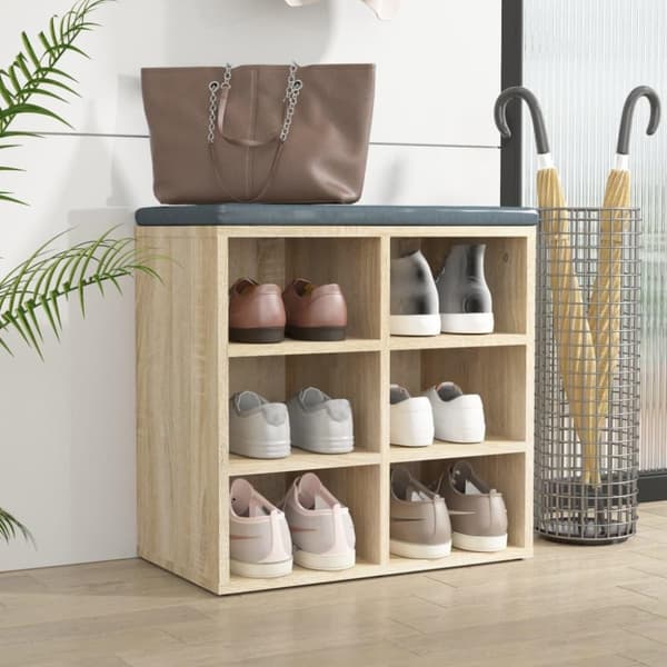 vidaXL skoreol 52,5x30x50 cm sonoma-eg