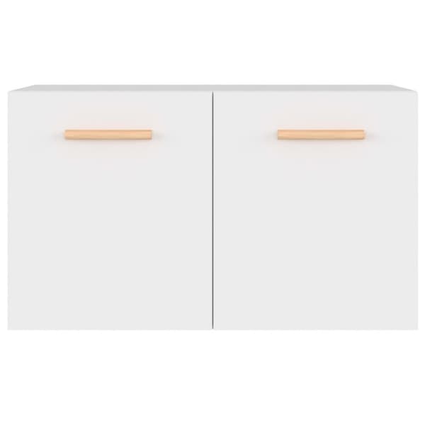 vidaXL vægskab 60x36,5x35 cm konstrueret træ hvid