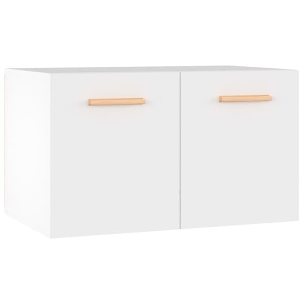 vidaXL vægskab 60x36,5x35 cm konstrueret træ hvid