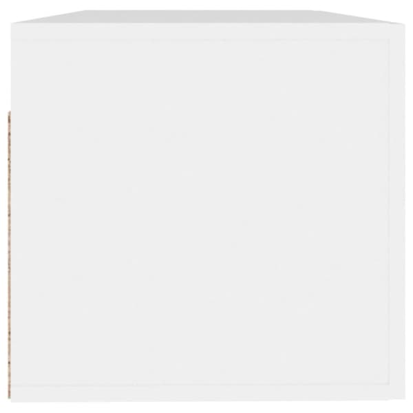 vidaXL vægskab 100x36,5x35 cm konstrueret træ hvid
