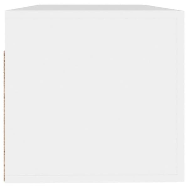 vidaXL vægskab 100x36,5x35 cm konstrueret træ hvid
