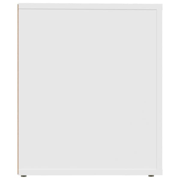 vidaXL Nattbord 2 stk hvit 50x39x47 cm