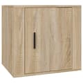 Miniatyrbilde 5 av 11: vidaXL Nattbord 2 stk sonoma eik 50x39x47 cm
