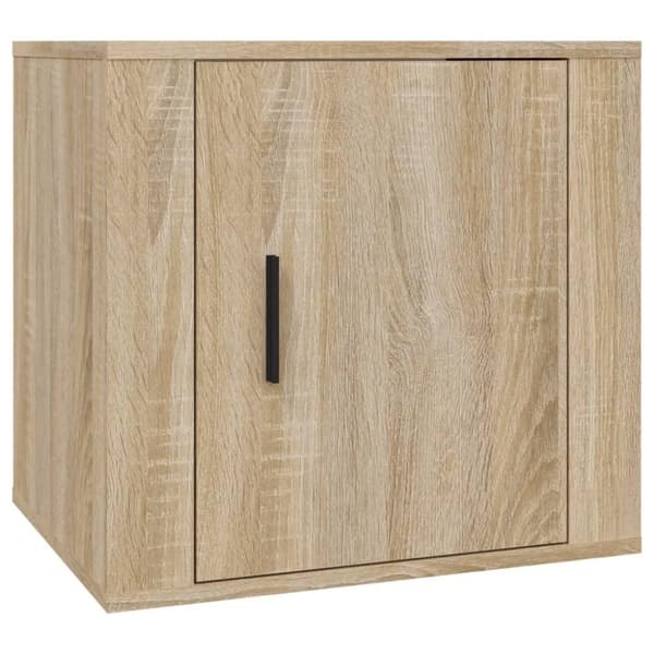 vidaXL Nattbord 2 stk sonoma eik 50x39x47 cm