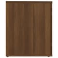 Miniatyrbilde 6 av 10: vidaXL Nattbord brun eik 50x39x47 cm