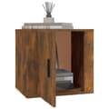 Miniatyrbilde 4 av 10: vidaXL Nattbord røkt eik 50x39x47 cm