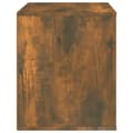 Miniatyrbilde 7 av 10: vidaXL Nattbord røkt eik 50x39x47 cm