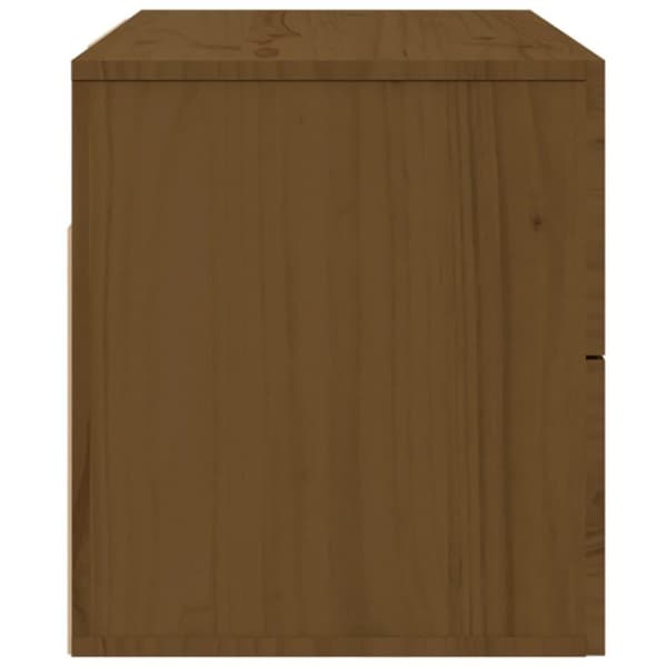 vidaXL Väggmonterade sängbord 2 st Honungsbrun 50x36x40 cm