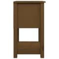 Miniatyrbilde 8 av 11: vidaXL Nattbord 2 stk honningbrun 40x35x61 cm heltre furu