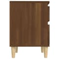 Miniatyrbilde 6 av 10: vidaXL Nattbord brun eik 40x35x50 cm