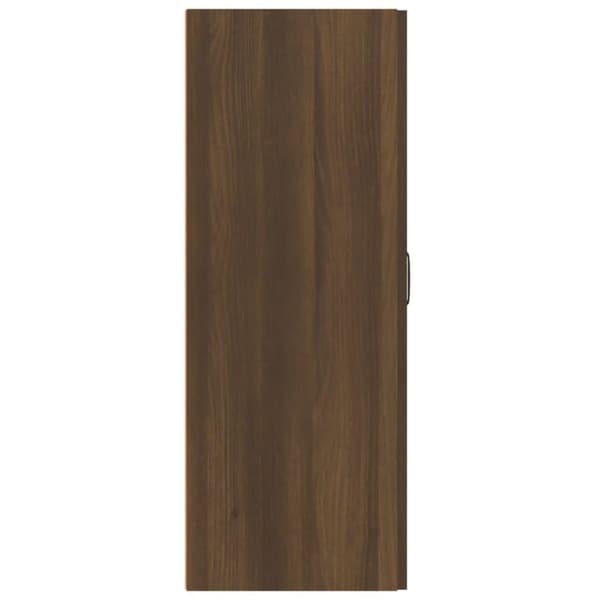 vidaXL Riippuva kaappi ruskea tammi 69,5x34x90 cm tekninen puu