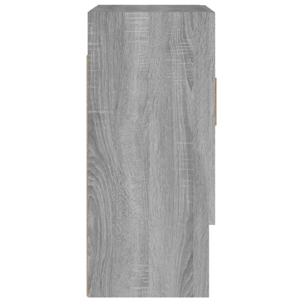 vidaXL vægskab 60x31x70 cm konstrueret træ grå sonoma-eg