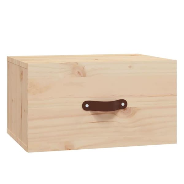 vidaXL Seinäkiinnitettävät yöpöydät 2 kpl 40x29,5x22 cm